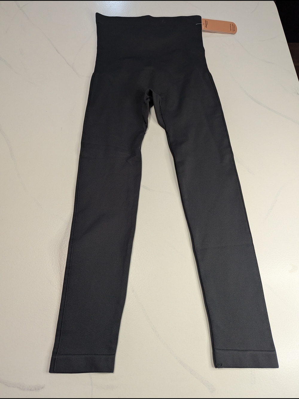NWT Shapermint Essentials Women's High-Waisted Shaping Leggings Dark Gray Size M